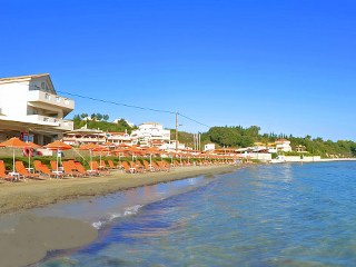 Location of Al Mare Beach Hotel - Tsilivi Zakynthos