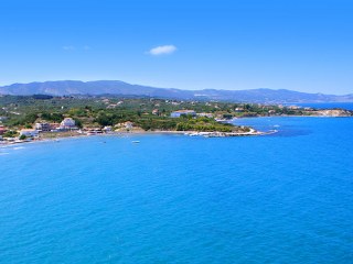 Location of Al Mare Beach Hotel - Tsilivi Zakynthos
